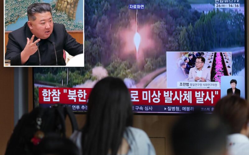 North Korea Fires Ballistic Missiles in Show of Force