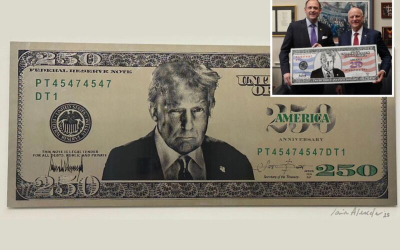 Trump Team Pushes $250 Bill With His Face Despite Legal Ban