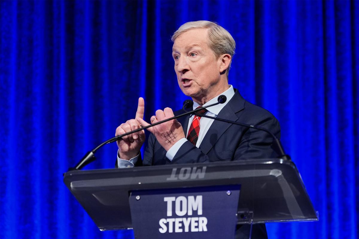 Billionaire Steyer Slams ‘Trump Loophole’ That’s Actually Prop 13