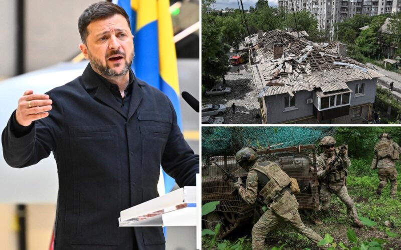 Ukraine Strikes Russian-Held Nuclear Plant as 5 Die in Attacks