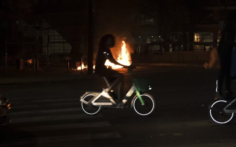 Celebrated exuberantly”: How state TV downplays Paris violence