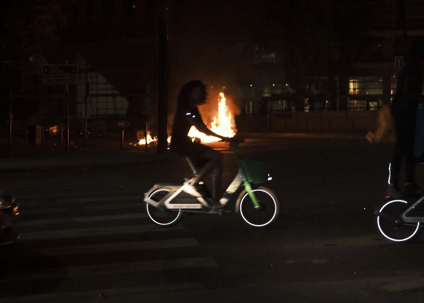 Celebrated exuberantly”: How state TV downplays Paris violence