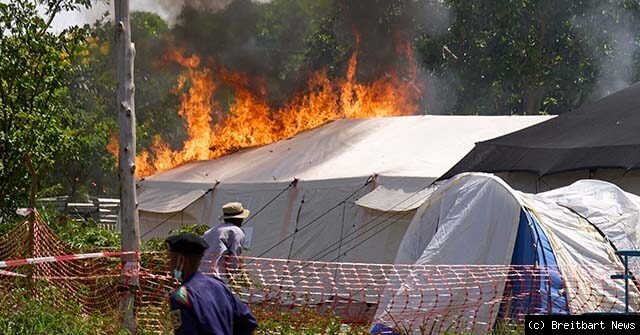 Congo Mob Torches Ebola Center, Denies Virus Exists