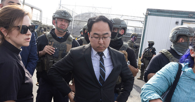 Democrat Senator Claims Pepper-Spray Injury in ICE Protest Clash