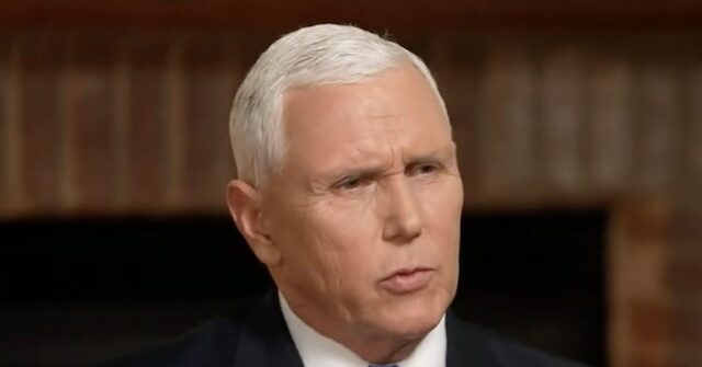 Pence: Trump ‘Departed’ from Conservative Agenda