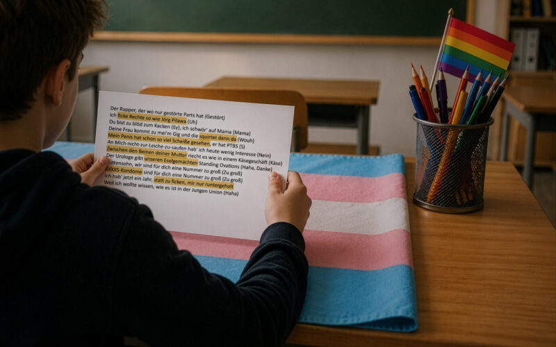 Trans Teacher Has Students Analyze “I F*ck a Wh*re” Lyrics