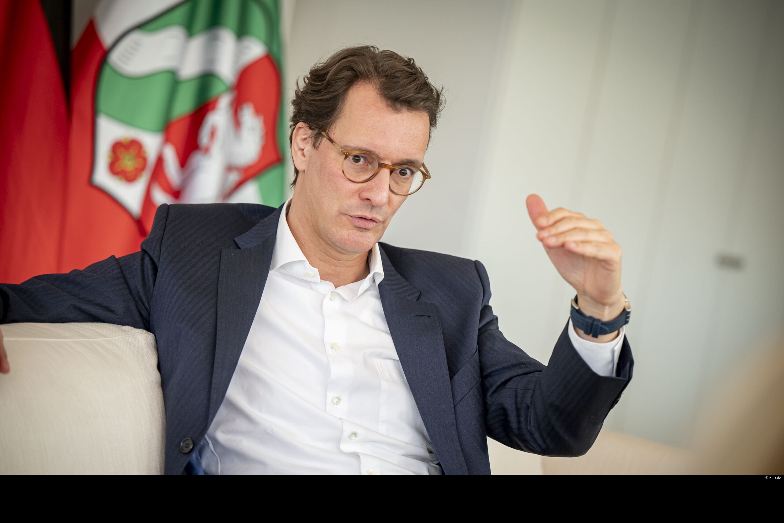 NRW-Ministerpräsident Hendrik Wüst (CDU)