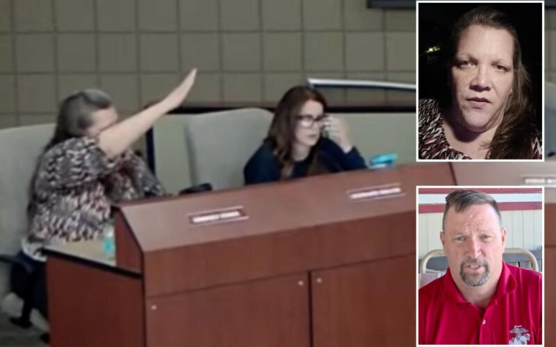 Arizona School Board Member Gives Nazi Salute at Meeting