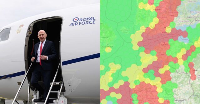 Britain Accuses Russia of Jamming Government Jet GPS