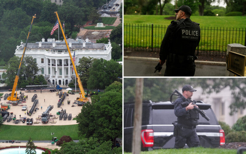 White House on Lockdown After Gunfire