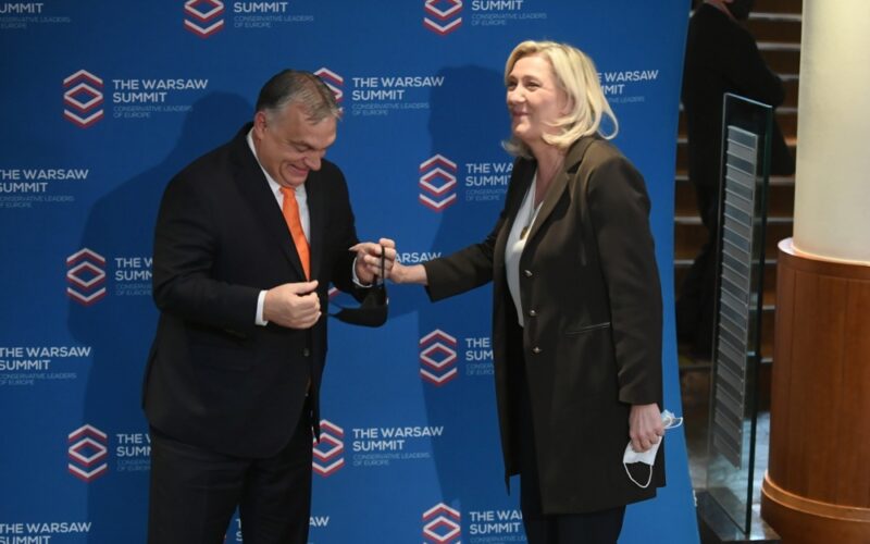 Orbán Backs Le Pen in France’s Leadership Succession Debate