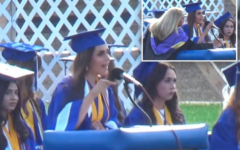 Valedictorian Removed from Stage After Anti-Israel Rant