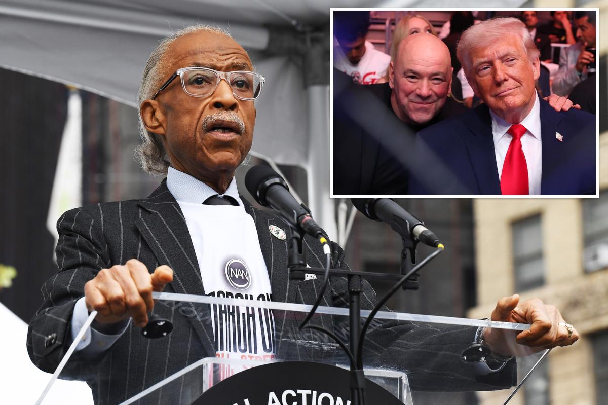 Al Sharpton Compares White House UFC Event to Slave Fights