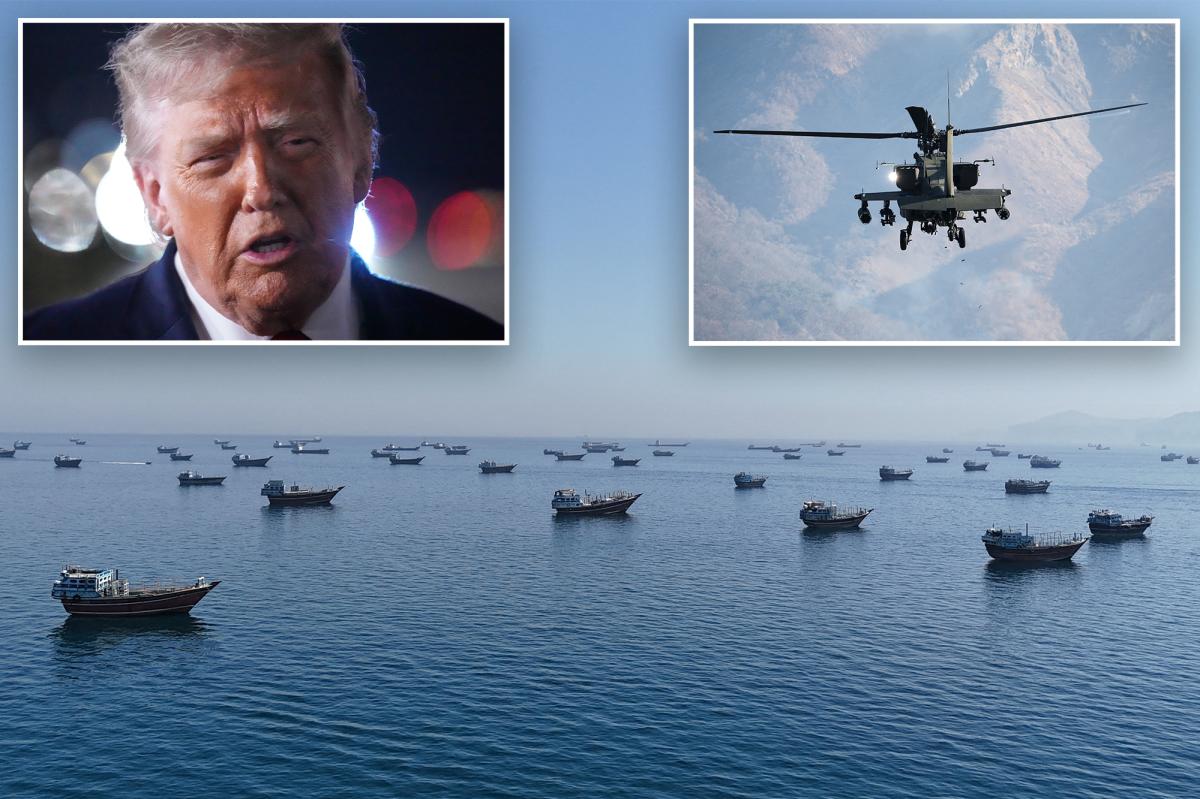 US Army Apache Crew Rescued After Hormuz Strait Crash