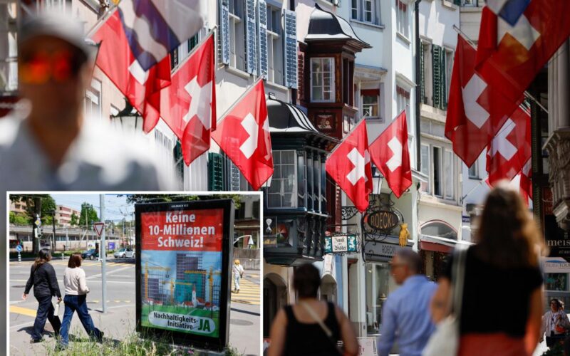 Switzerland Seeks 10M Population Cap as Foreigners Hit 33%