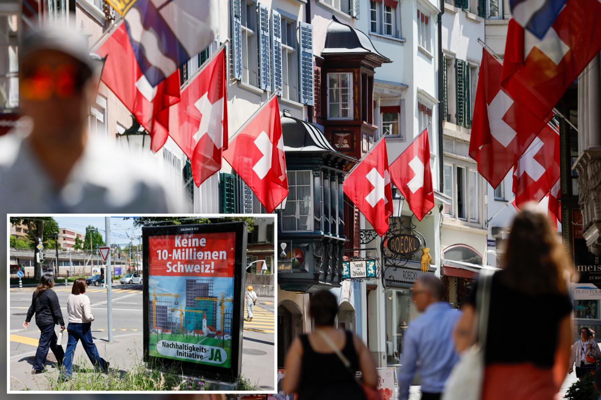 Switzerland Seeks 10M Population Cap as Foreigners Hit 33%