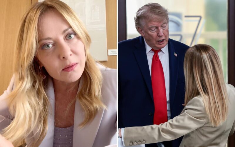 Meloni Fires Back After Trump Claims She ‘Begged’ for Photo