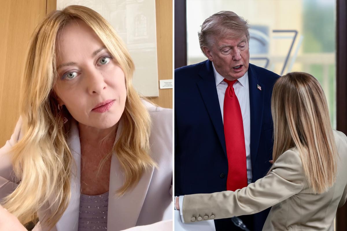 Meloni Fires Back After Trump Claims She ‘Begged’ for Photo
