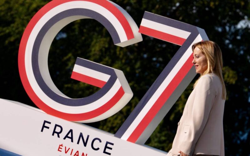 Meloni Addresses Trump Relations, Wars, Coalition at G7 Press Conference