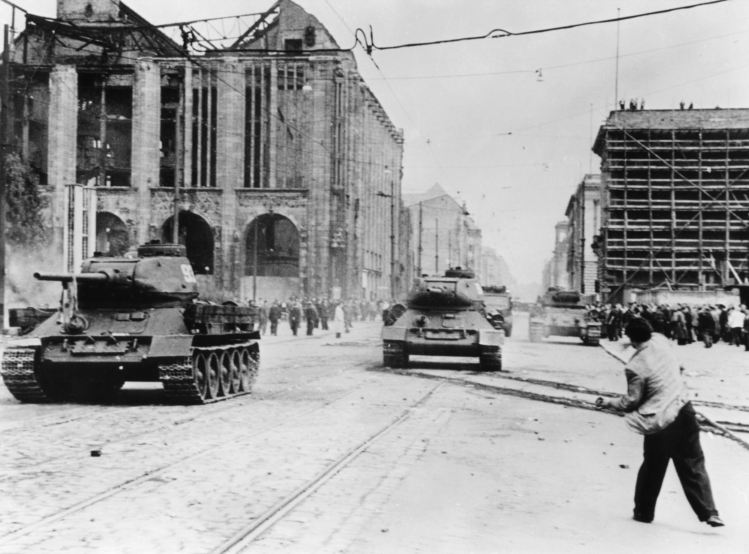 Der Aufstand vom 17. Juni 1953 wurde von Rotarmisten niedergeschlagen.