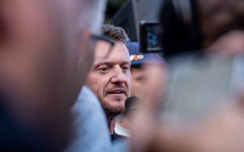 British activist Tommy Robinson detained at Heathrow Airport