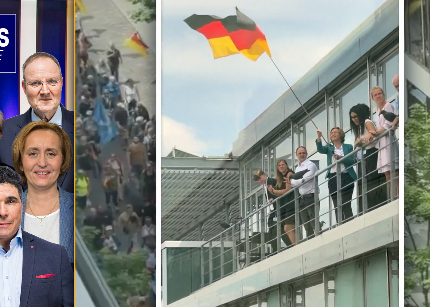 Police Stop AfD Over Germany Flag Ban Controversy