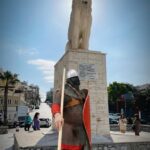 Πειραιάς: Βυζαντινές μονομαχίες με σπαθιά στην πλατεία του Λιονταριού Πειραιάς: Βυζαντινές μονομαχίες με σπαθιά στην πλατεία του Λιονταριού | NEWSFIRE.GR