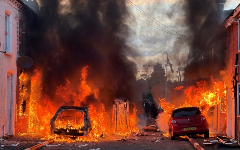 Belfast Erupts in Flames After Sudanese Knife Attack
