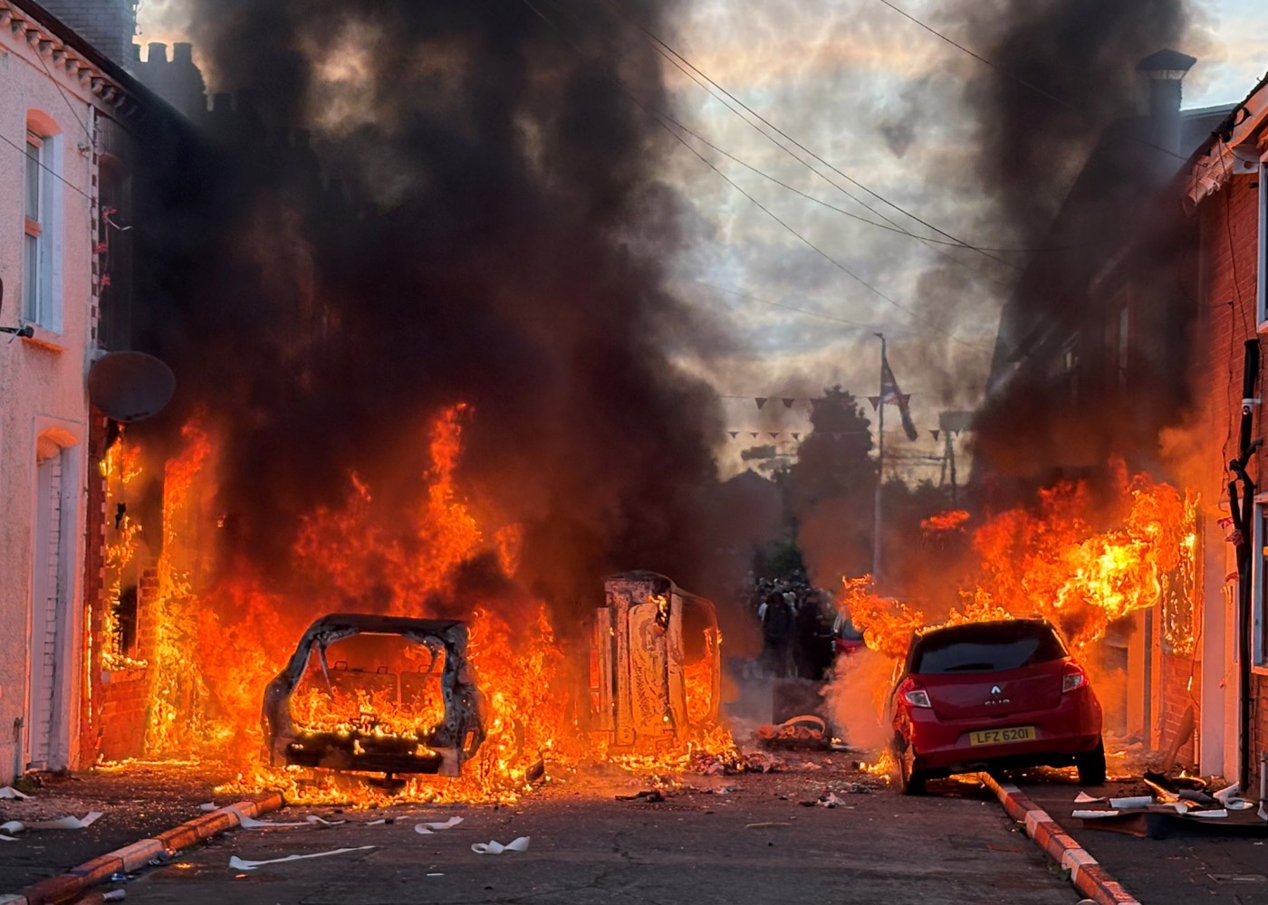 Belfast Erupts in Flames After Sudanese Knife Attack
