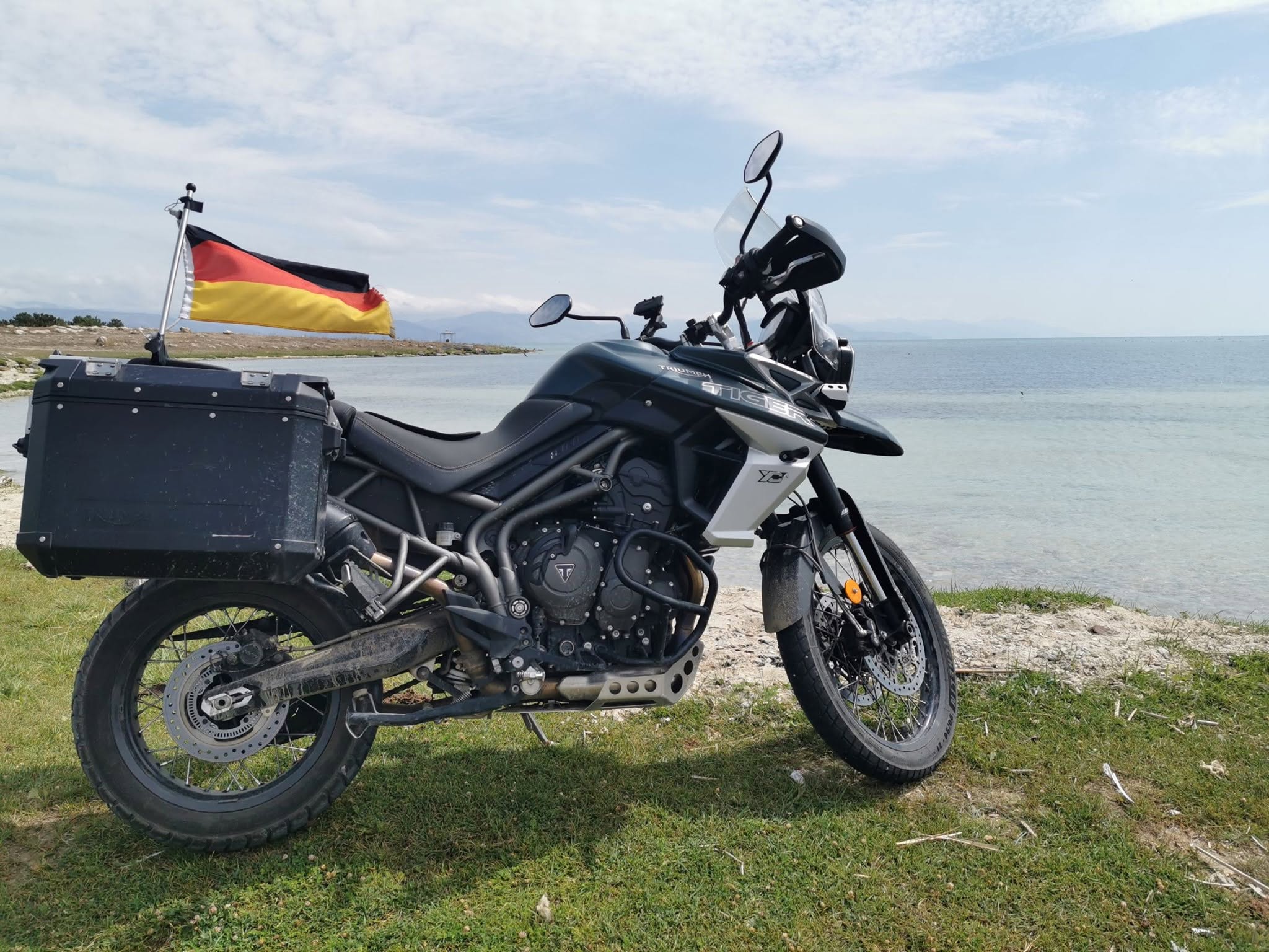 Michael Genniges reist gern mit seinem Motorrad durch die Fremde. (Quelle: Facebook)
