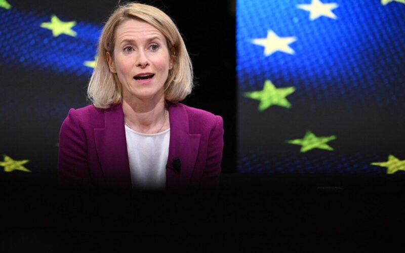EU’s Kallas Faces Backlash Over Israel ‘Apartheid’ Claims