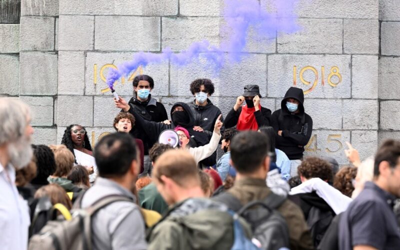 Brussels Teachers’ Protest Hijacked, Descends Into Chaos