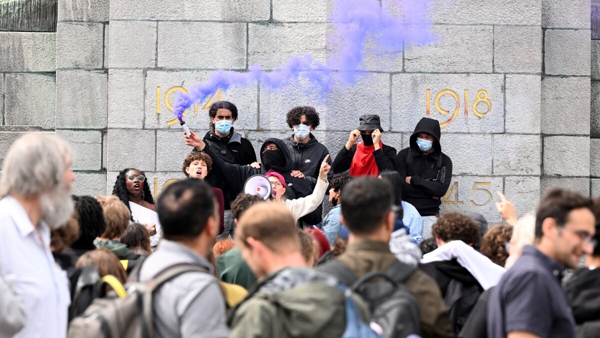 Brussels Teachers’ Protest Hijacked, Descends Into Chaos