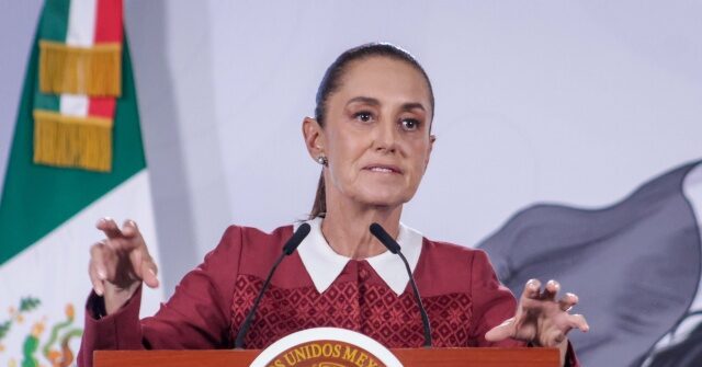Sheinbaum Blames American ‘Far Right’ for U.S.-Mexico Tensions