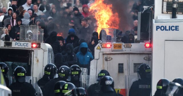Anti-Migration Rioters Clash with Police in Northern Ireland