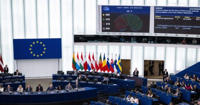 EU Parliament Passes Major Deportation Reforms With Return Hubs