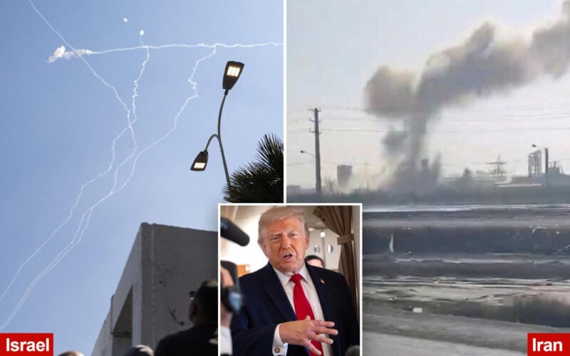 Trump Urges Israel, Iran to Stand Down After Tehran Strikes