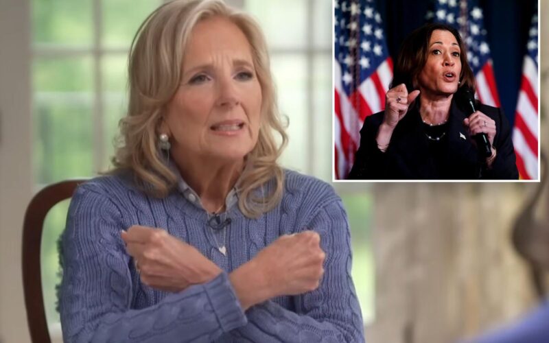 Jill Biden ‘shocked’ Kamala Harris lost to Trump in election