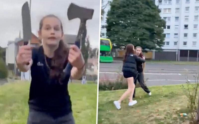 Scottish ‘Axe Girl’ Was Actually Harassed by Migrants After All