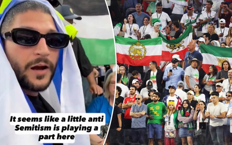 Israeli Fan Booted from World Cup While Palestinian Flag Stays