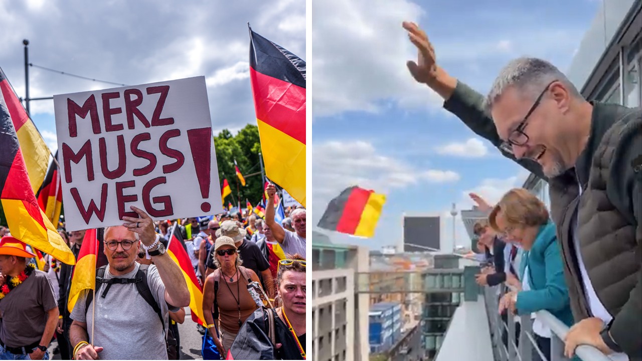 Police Called as AfD MPs Wave German Flag in Parliament