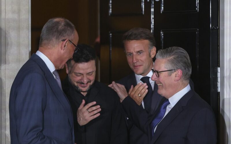 Merz, Macron and Starmer Present Five-Point Plan for Ukraine