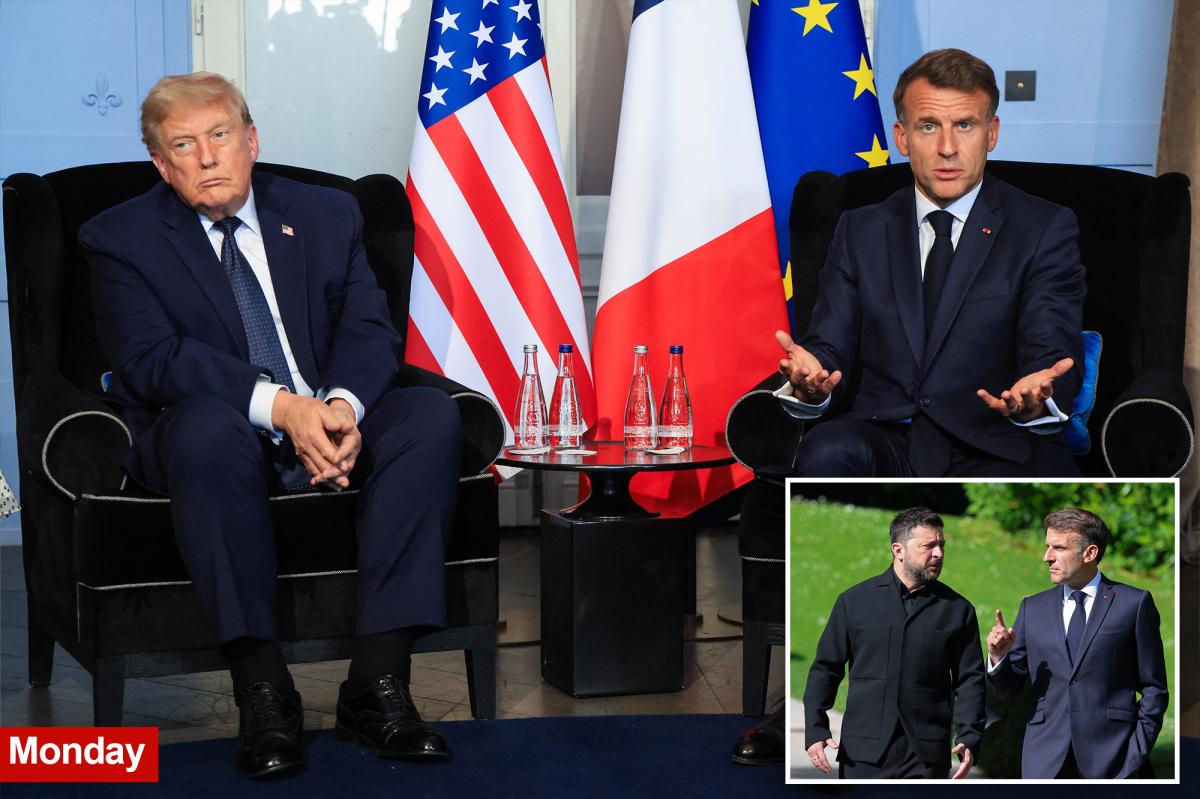 Macron Warns Zelensky of ‘Difficult’ Trump Meeting Before Talks