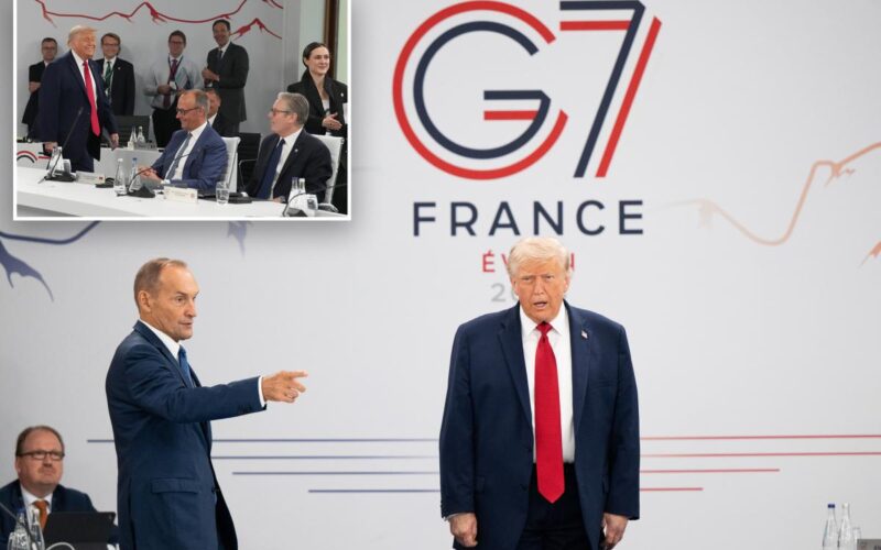 Trump Arrives Late to G7, Tells World Leaders: ‘I’m the Boss’