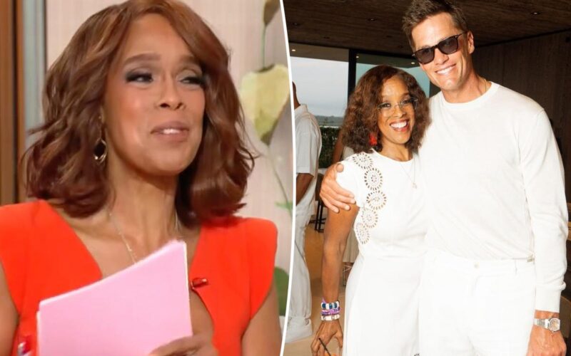 Gayle King Shoots Her Shot at Romancing Tom Brady