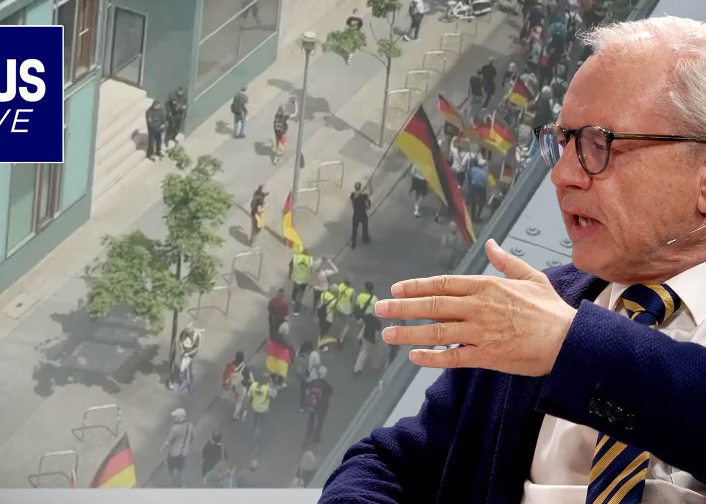 Wolfgang Herles on flag debate: “There’s something insane about it
