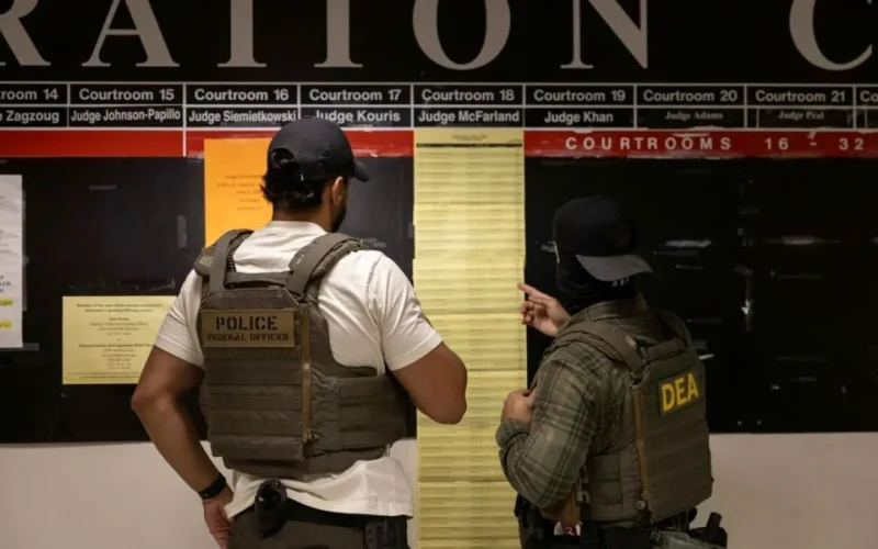 Biden Judge Blocks ICE Arrests at Immigration Courts