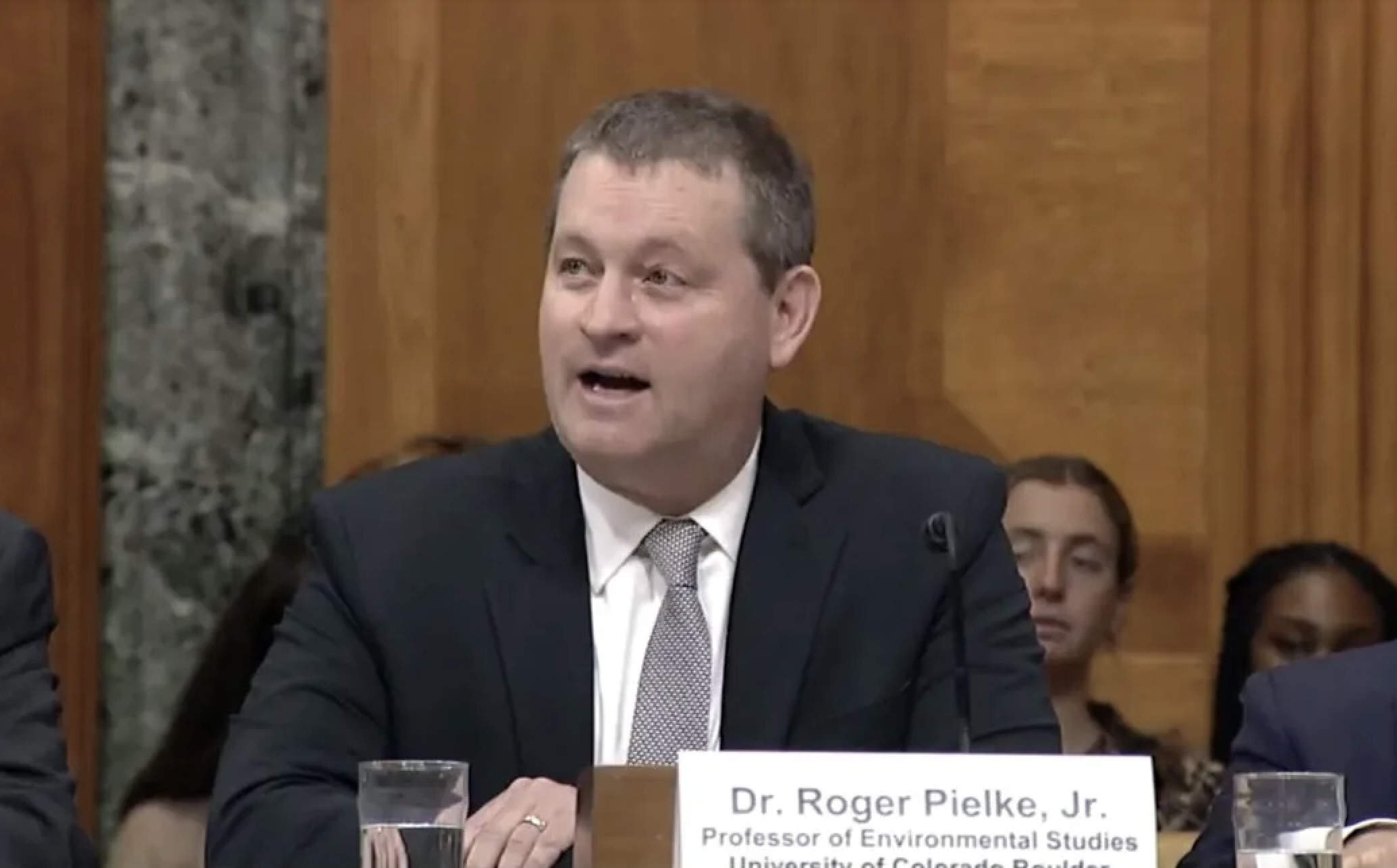 Roger Pielke Jr. vor dem amerikanischen Kongress