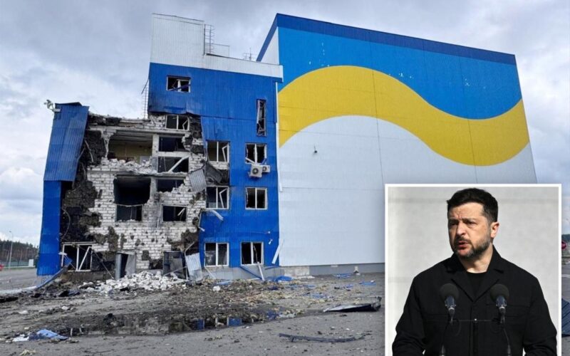 Russian Drone Strikes Nuclear Fuel Site Near Chornobyl