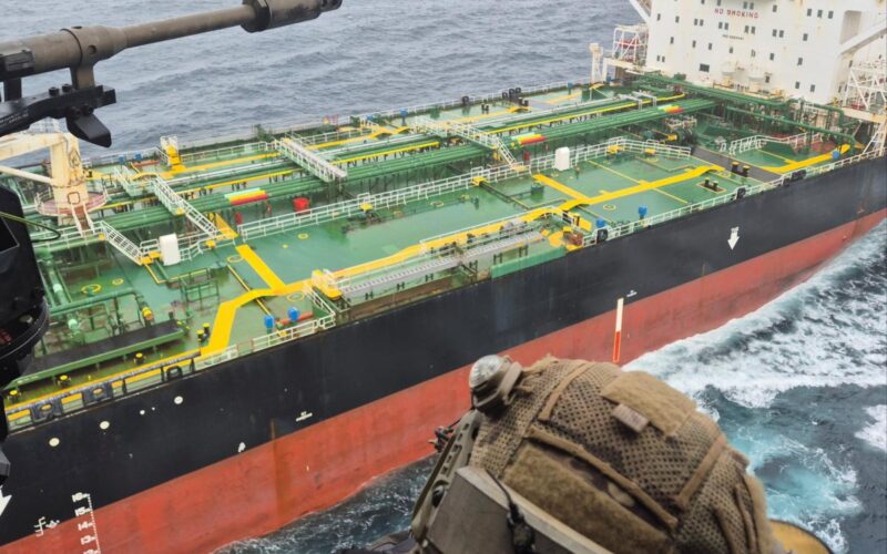 Macron: French Navy Intercepts Sanctioned Russian Tanker